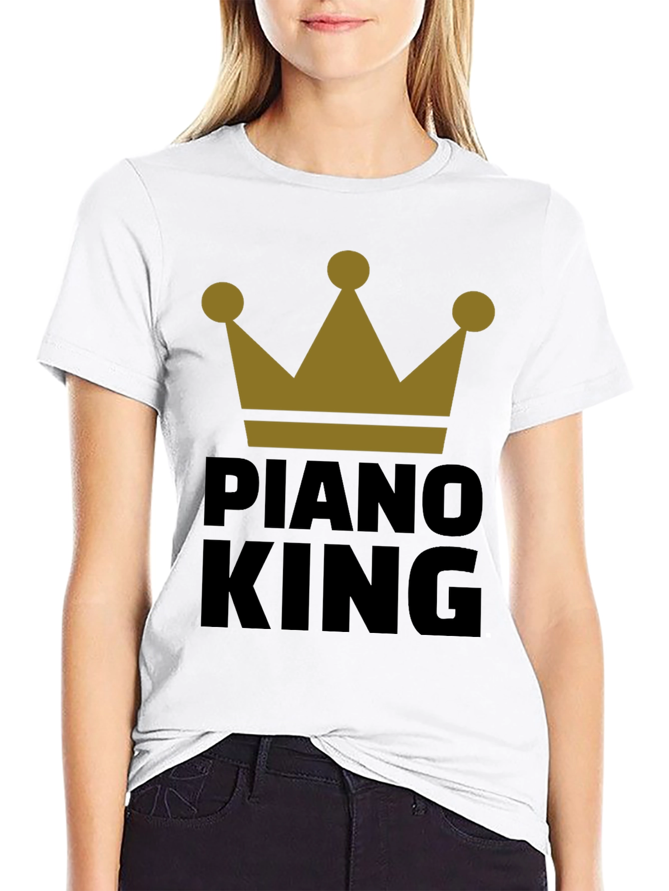 Piano King Graphic T-Shirt
