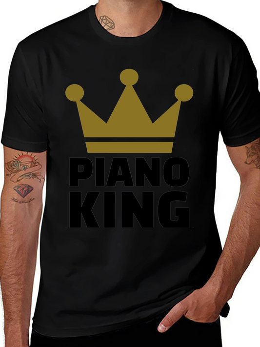Piano King Graphic T-Shirt