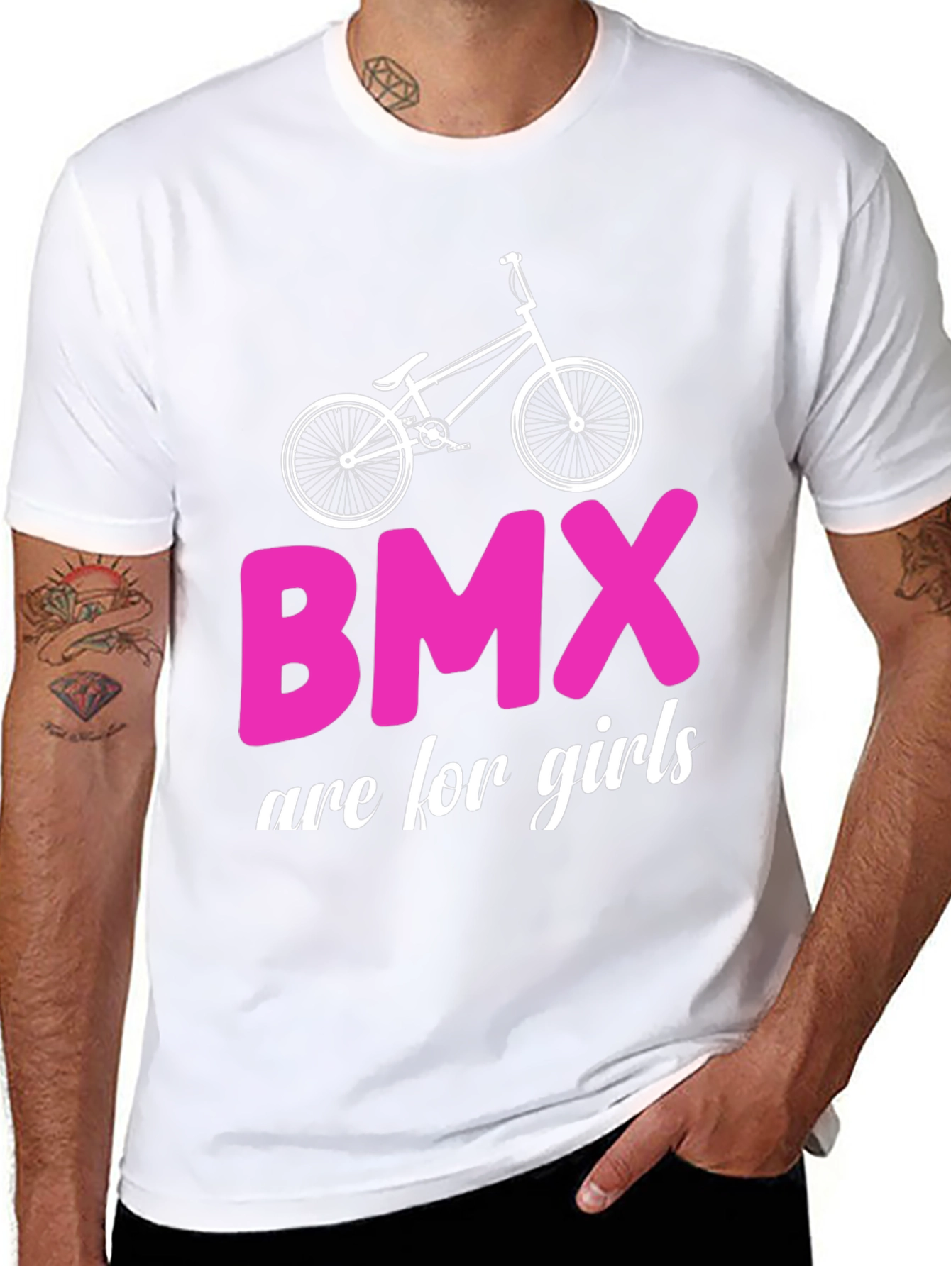 BMX Are for Girls Graphic Tee