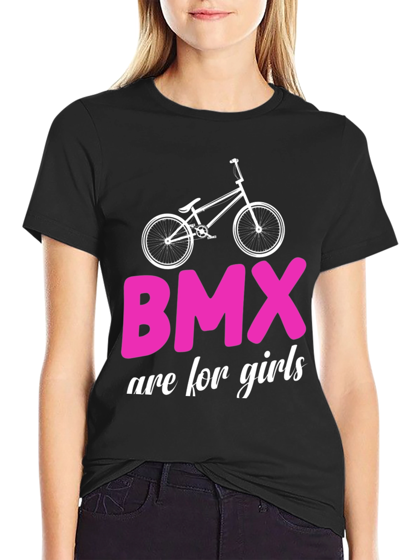 BMX Are for Girls Graphic Tee