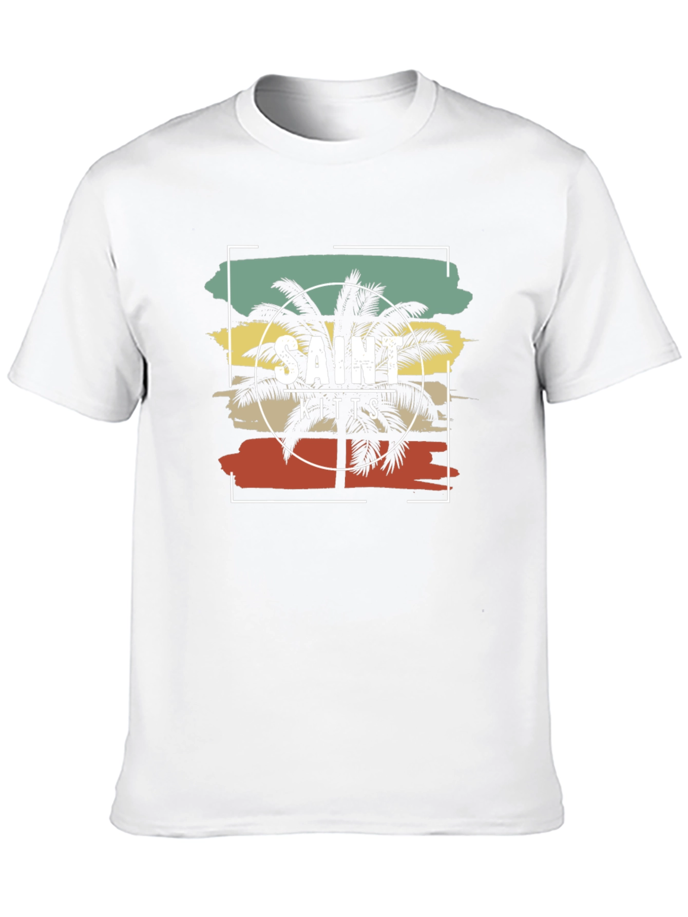 Saint Kitts Retro Graphic T-Shirt