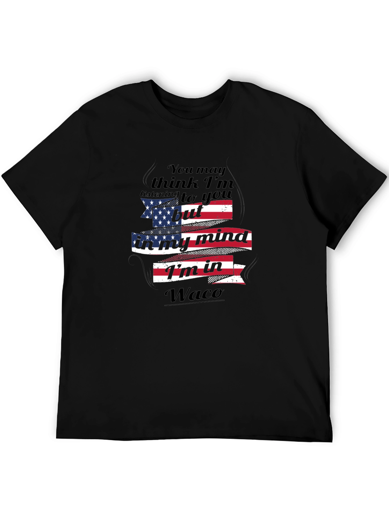 Waco Mind T-Shirt - Patriotic USA Design