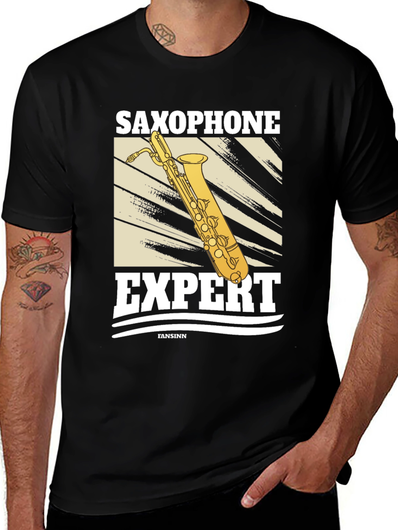 Saxophone Expert Graphic T-Shirt