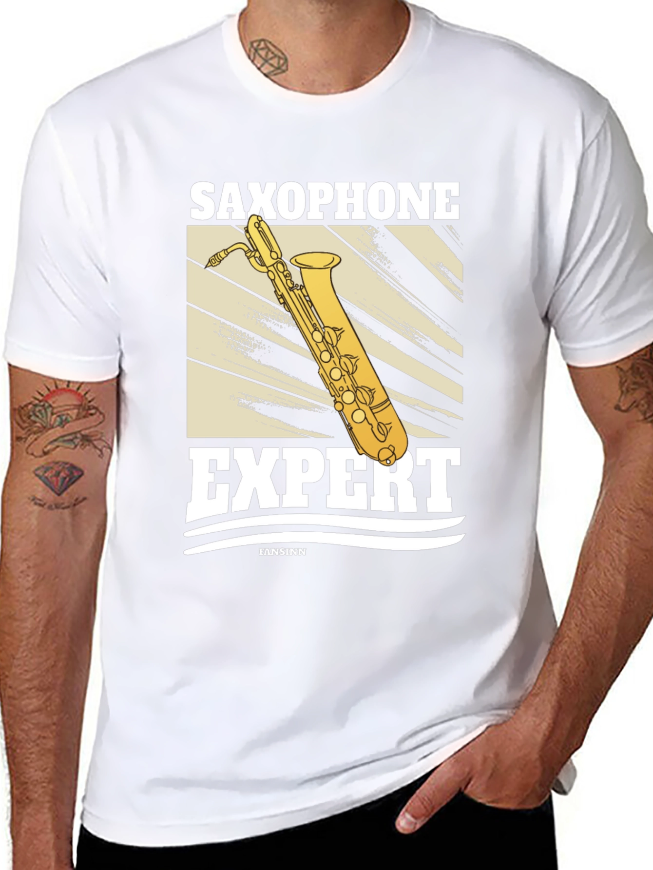 Saxophone Expert Graphic T-Shirt