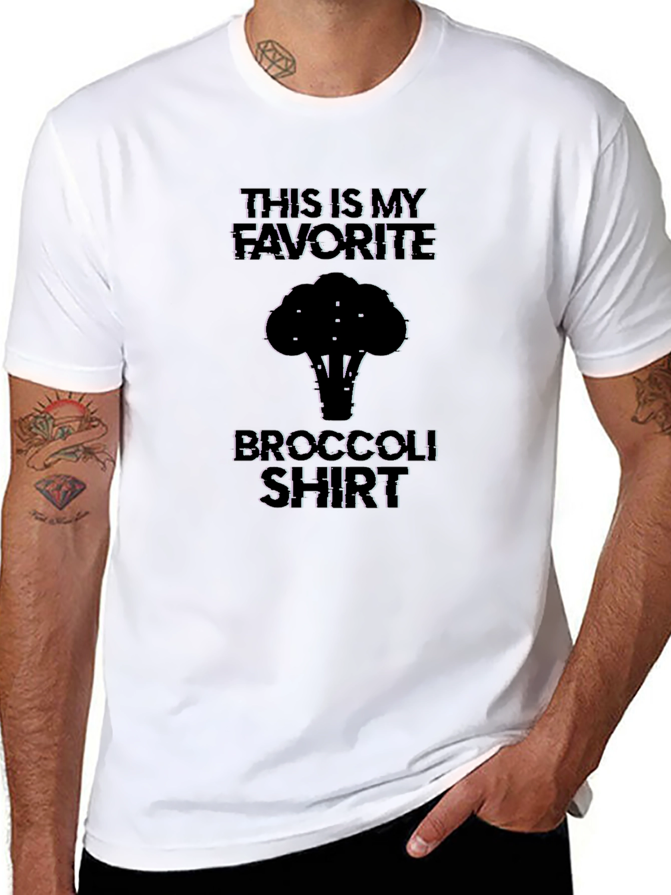Funny Broccoli T-Shirt - My Favorite!