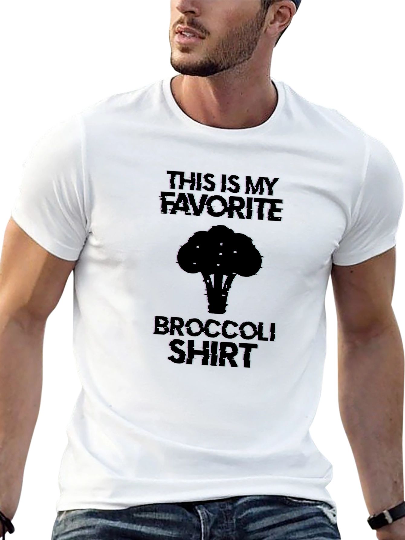 Funny Broccoli T-Shirt - My Favorite!