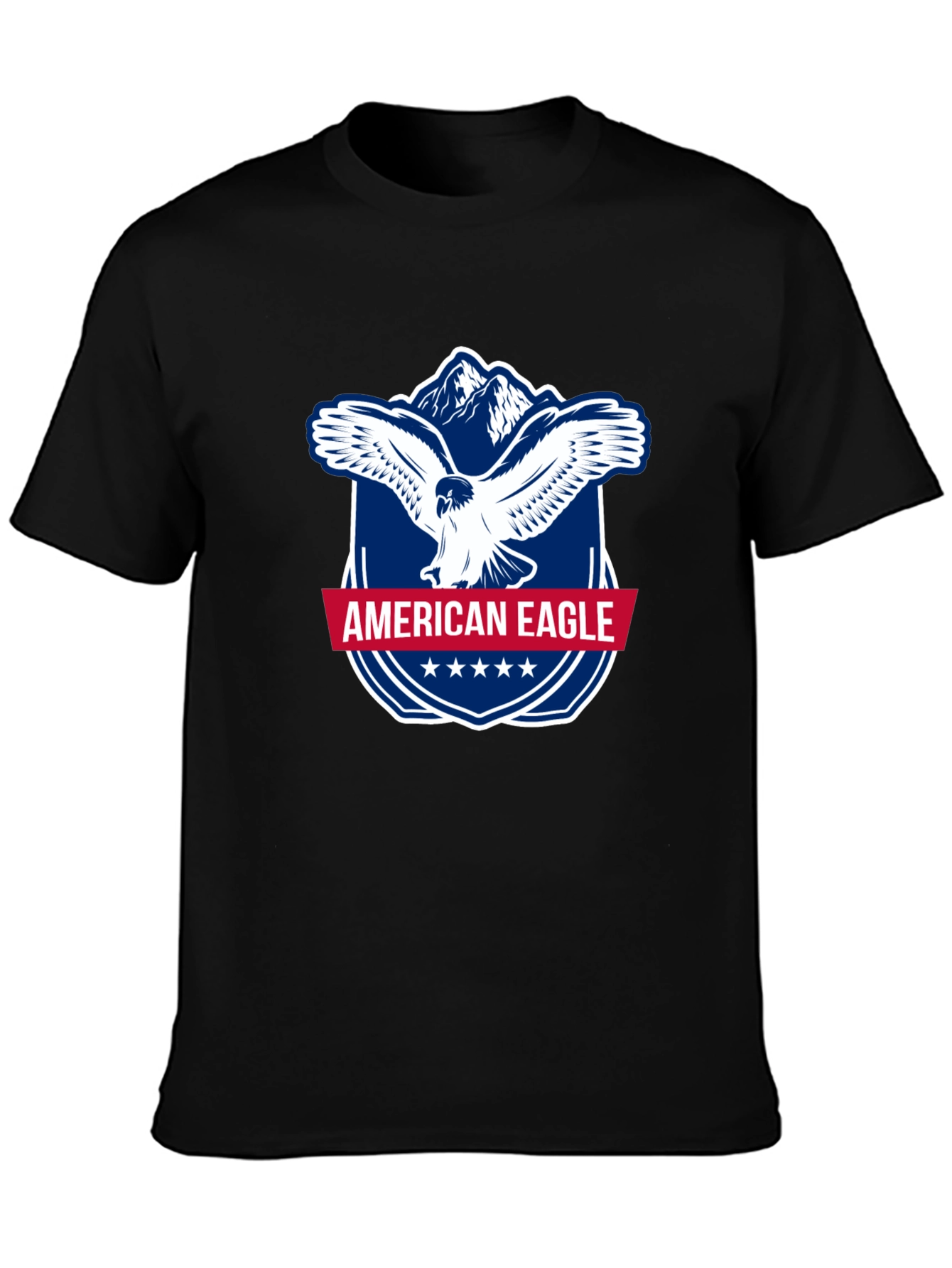 American Eagle Graphic T-Shirt - Patriotic Style