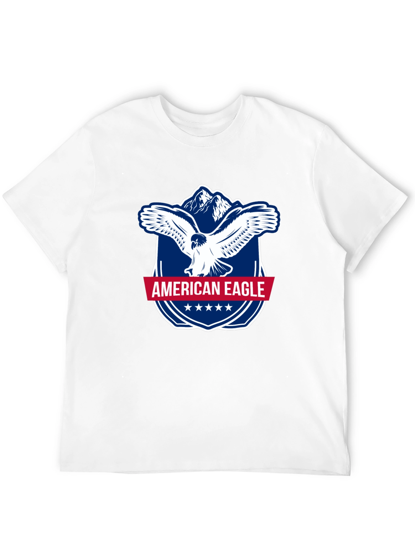 American Eagle Graphic T-Shirt - Patriotic Style