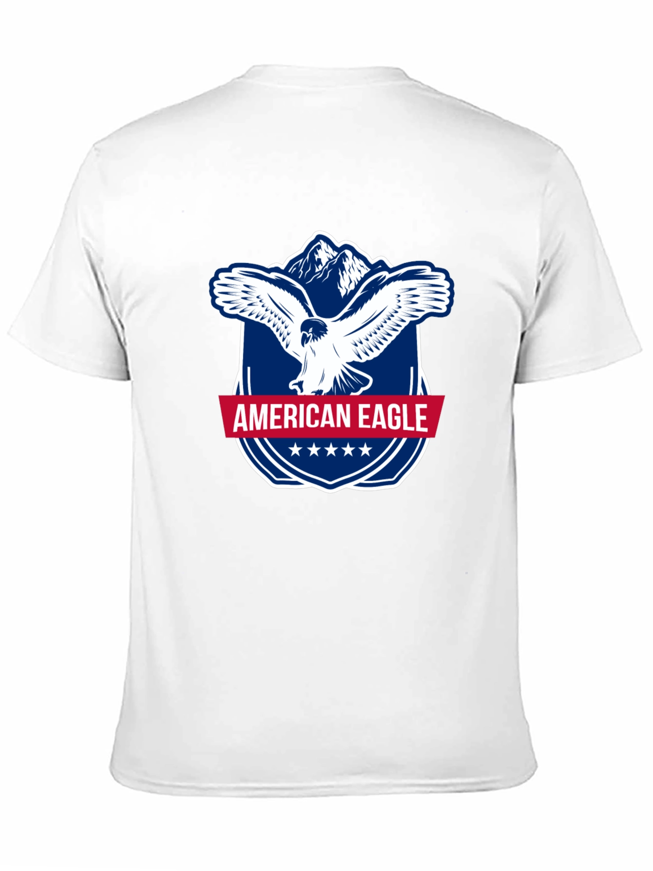 American Eagle Graphic T-Shirt - Patriotic Style