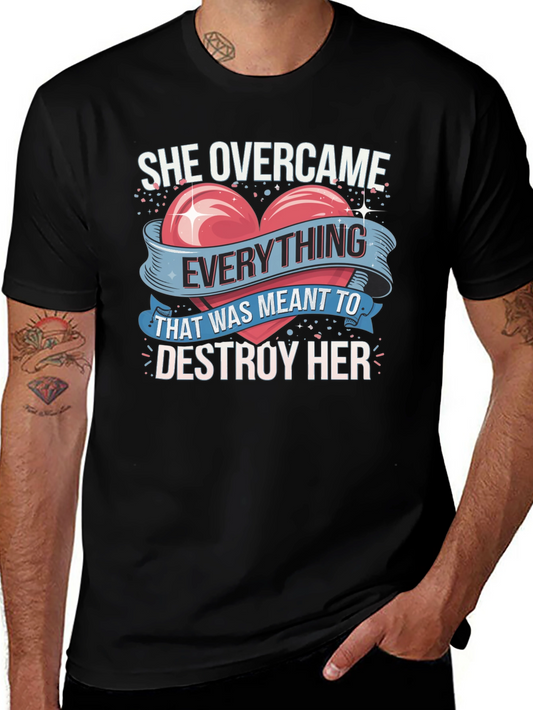 She Overcame Everything T-Shirt