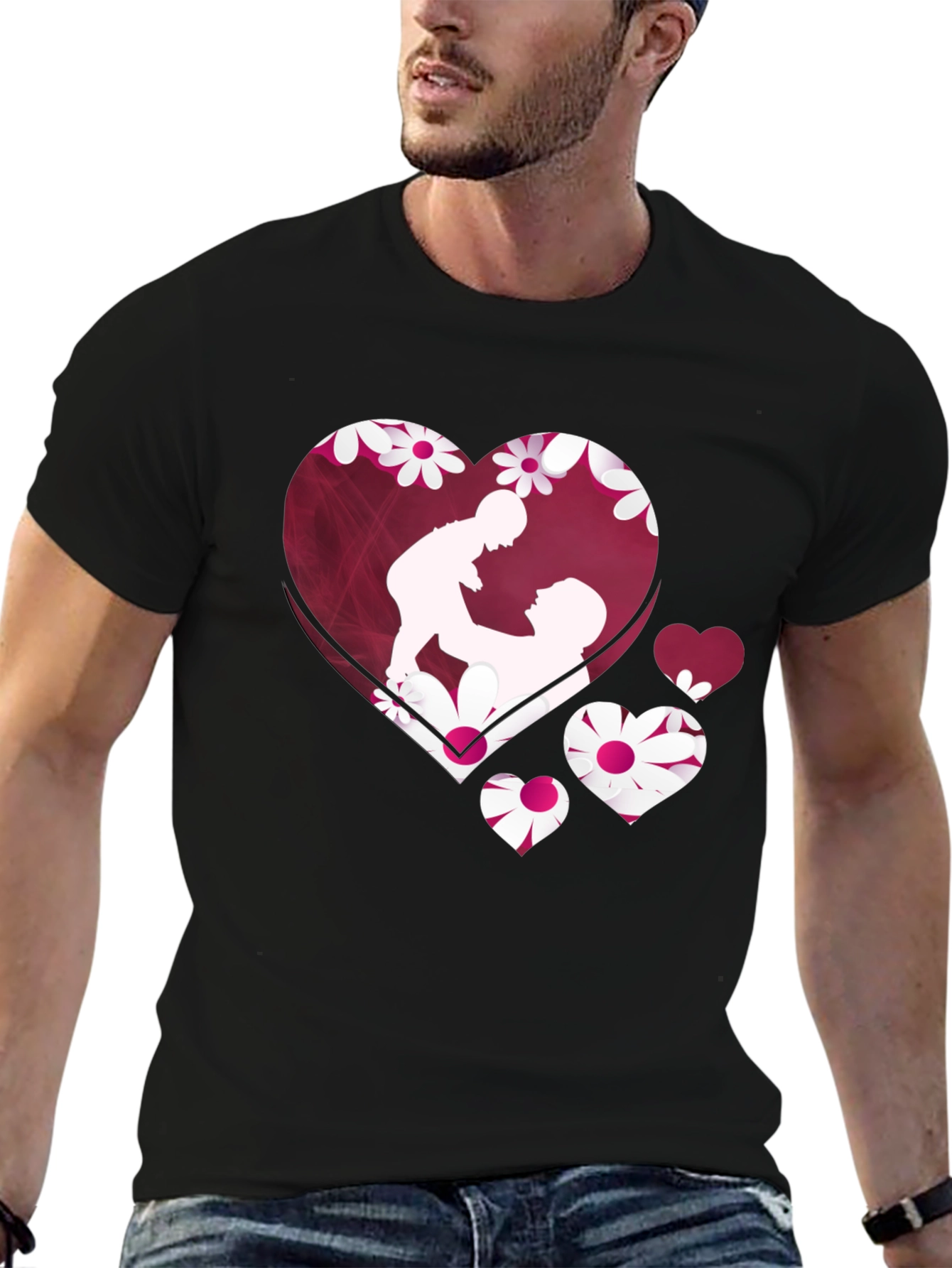 Heart Mother & Child T-Shirt - Love & Family