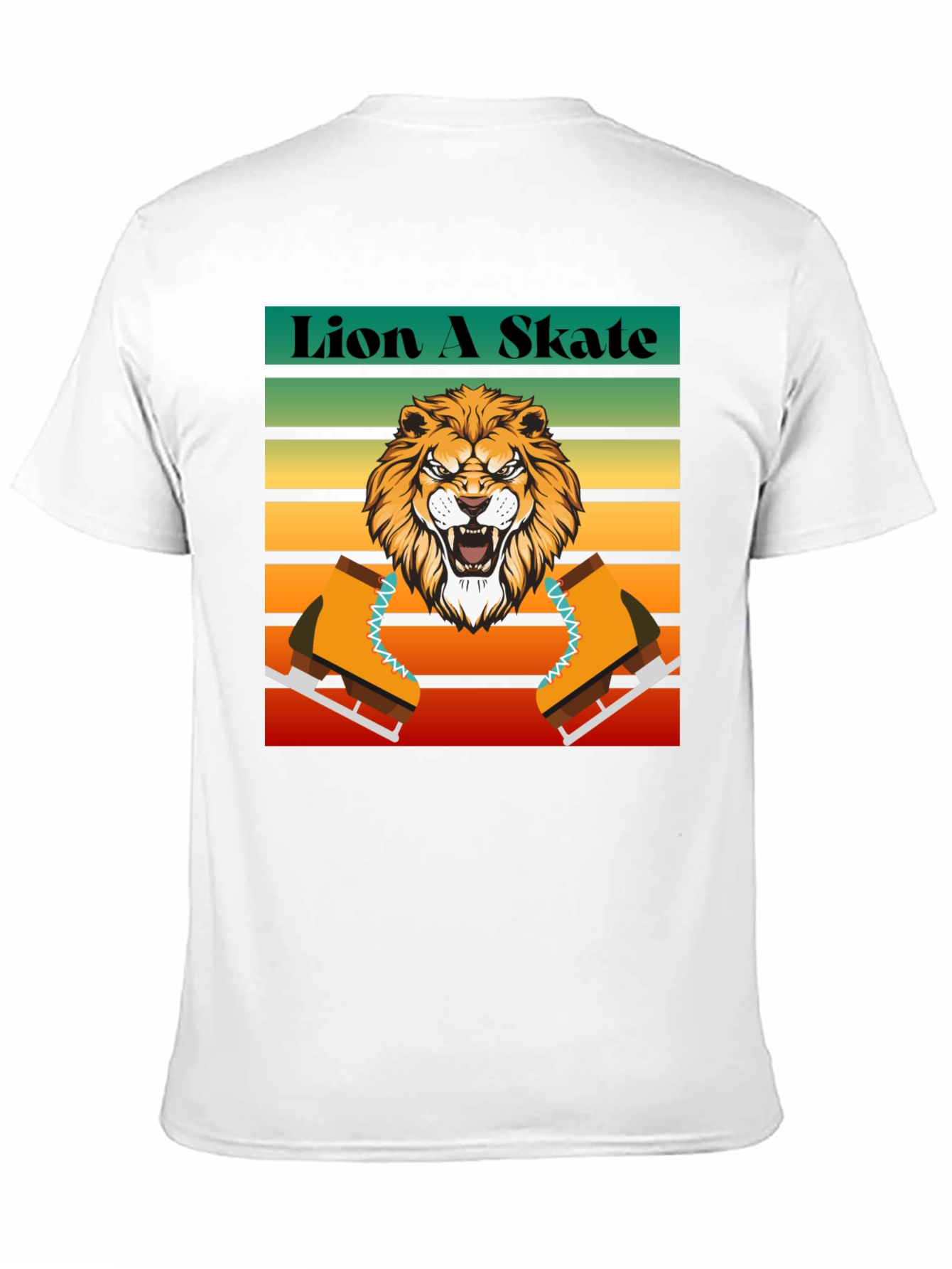 Lion A Skate Graphic T-Shirt