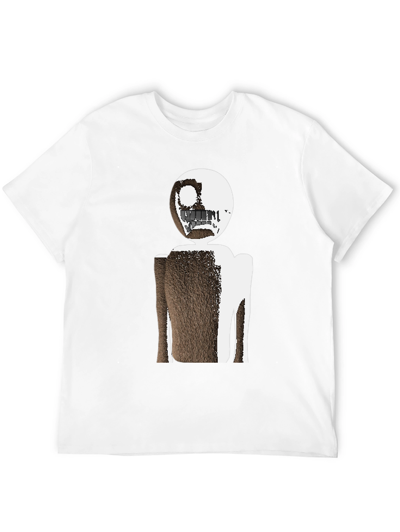 Abstract Character Graphic Tee