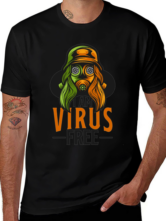 Virus Free Graphic T-Shirt