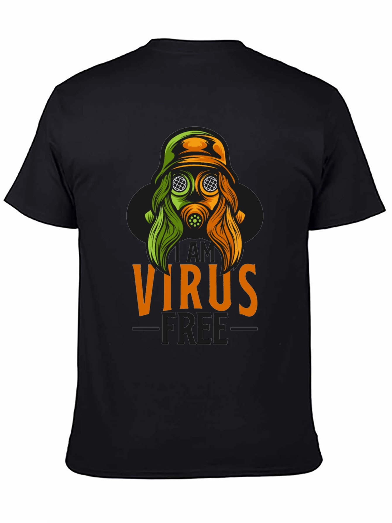Virus Free Graphic T-Shirt