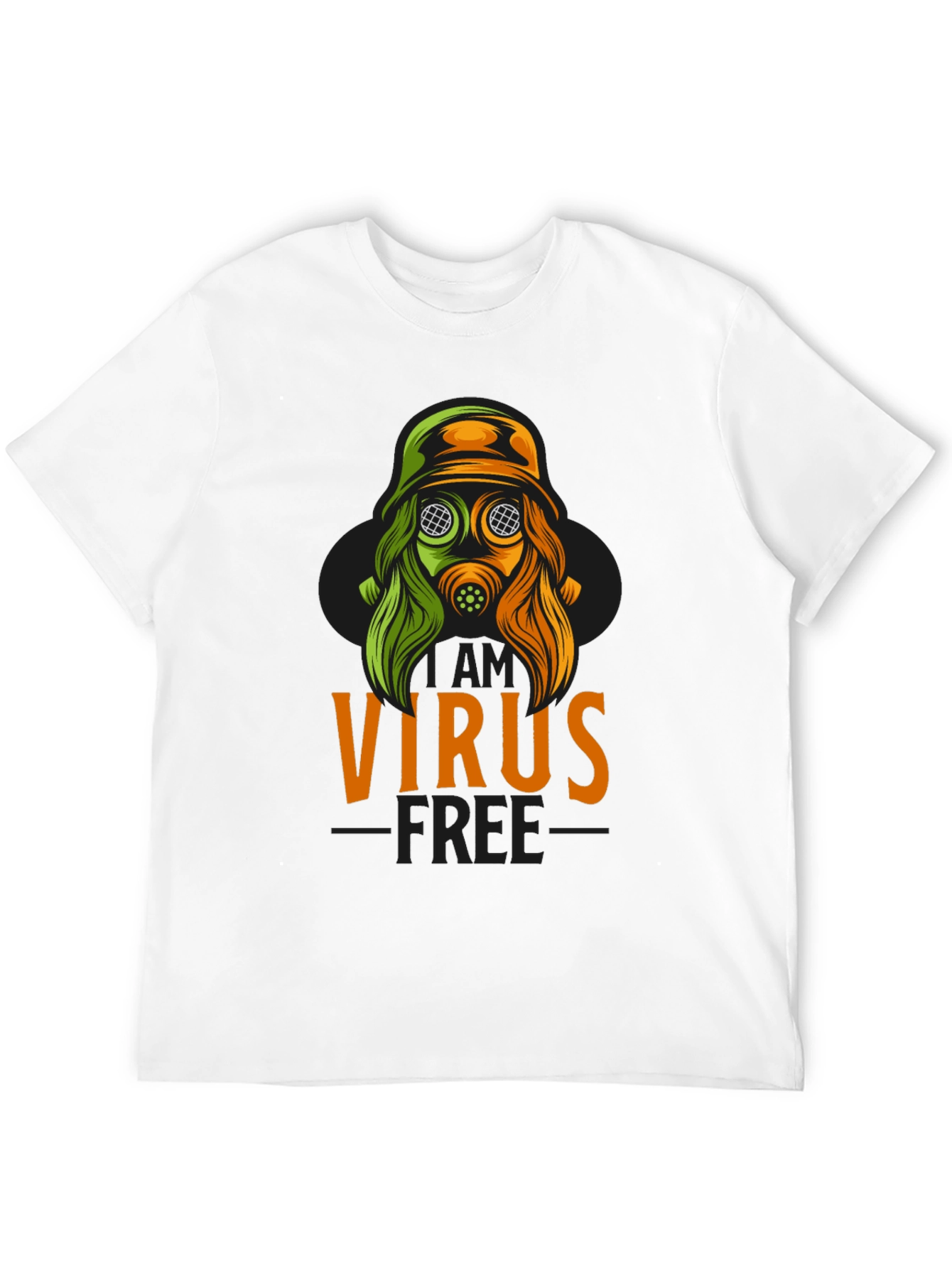 Virus Free Graphic T-Shirt