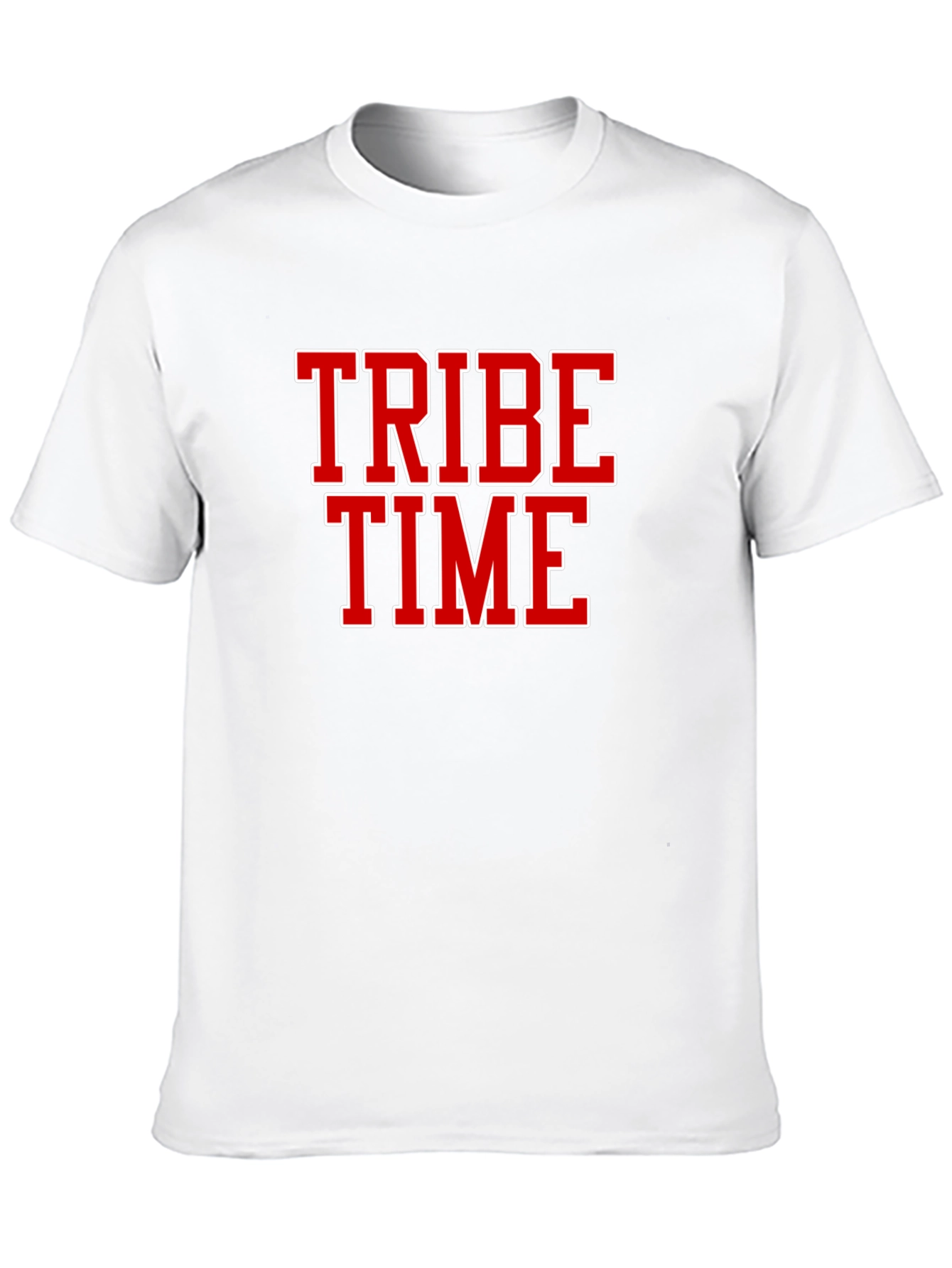 Tribe Time Black Graphic Tee