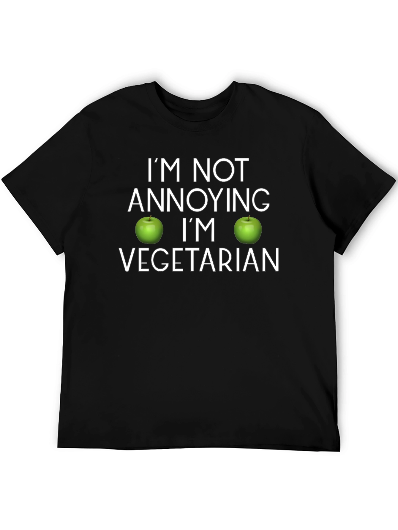 Vegetarian Graphic T-Shirt - Humorous Vegan Apparel
