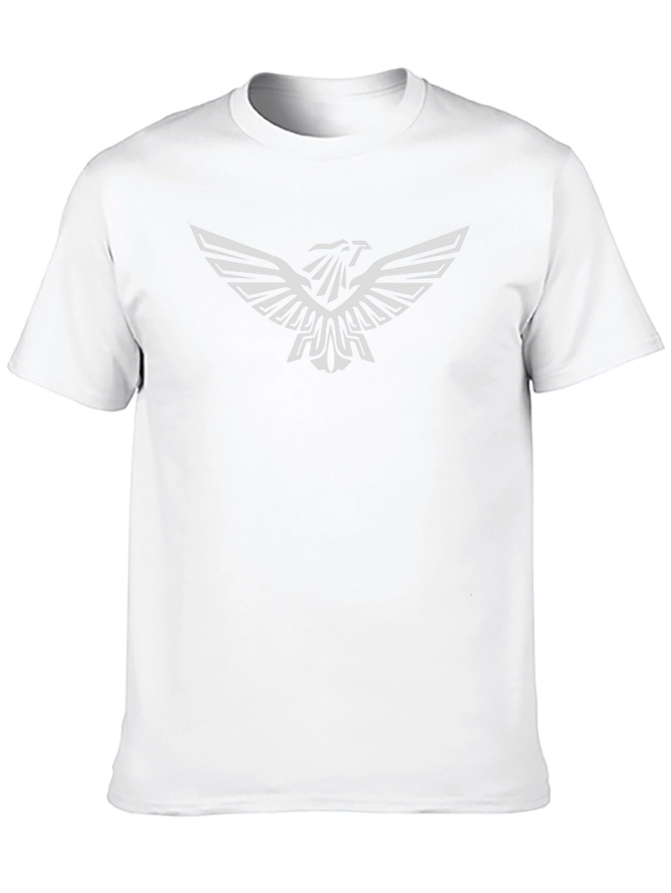 Mens Black Eagle Graphic Tee - Stylish Casual Wear