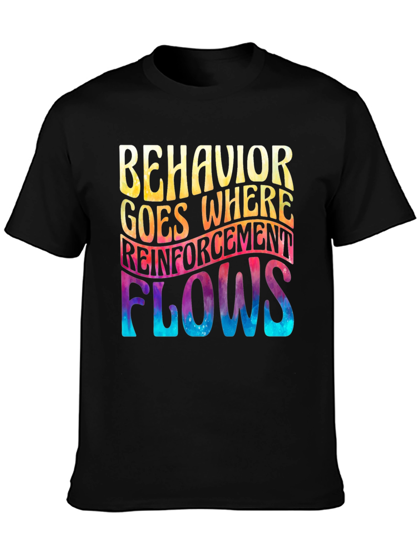 Behavior Reinforcement Flows Graphic Tee
