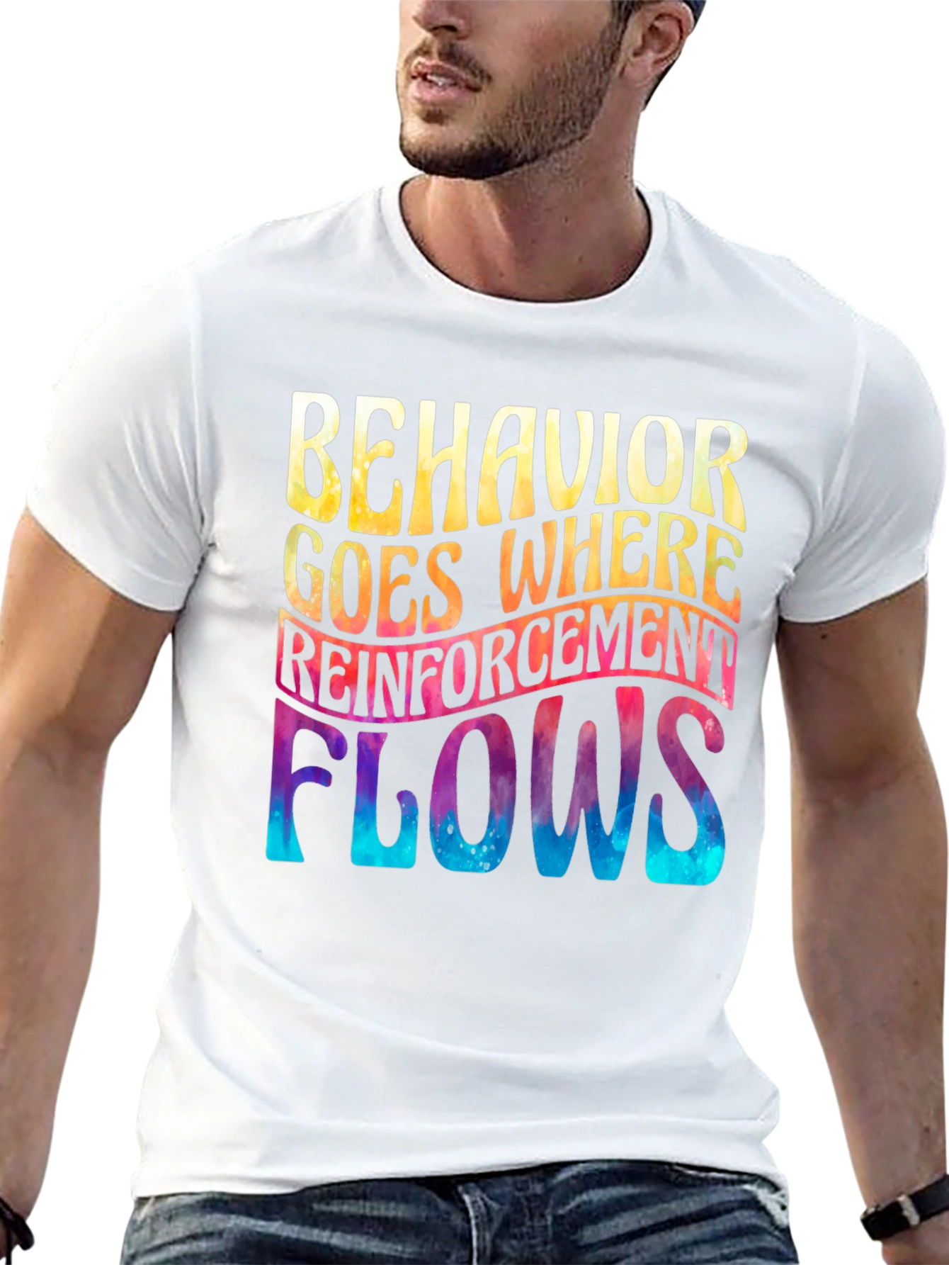 Behavior Reinforcement Flows Graphic Tee
