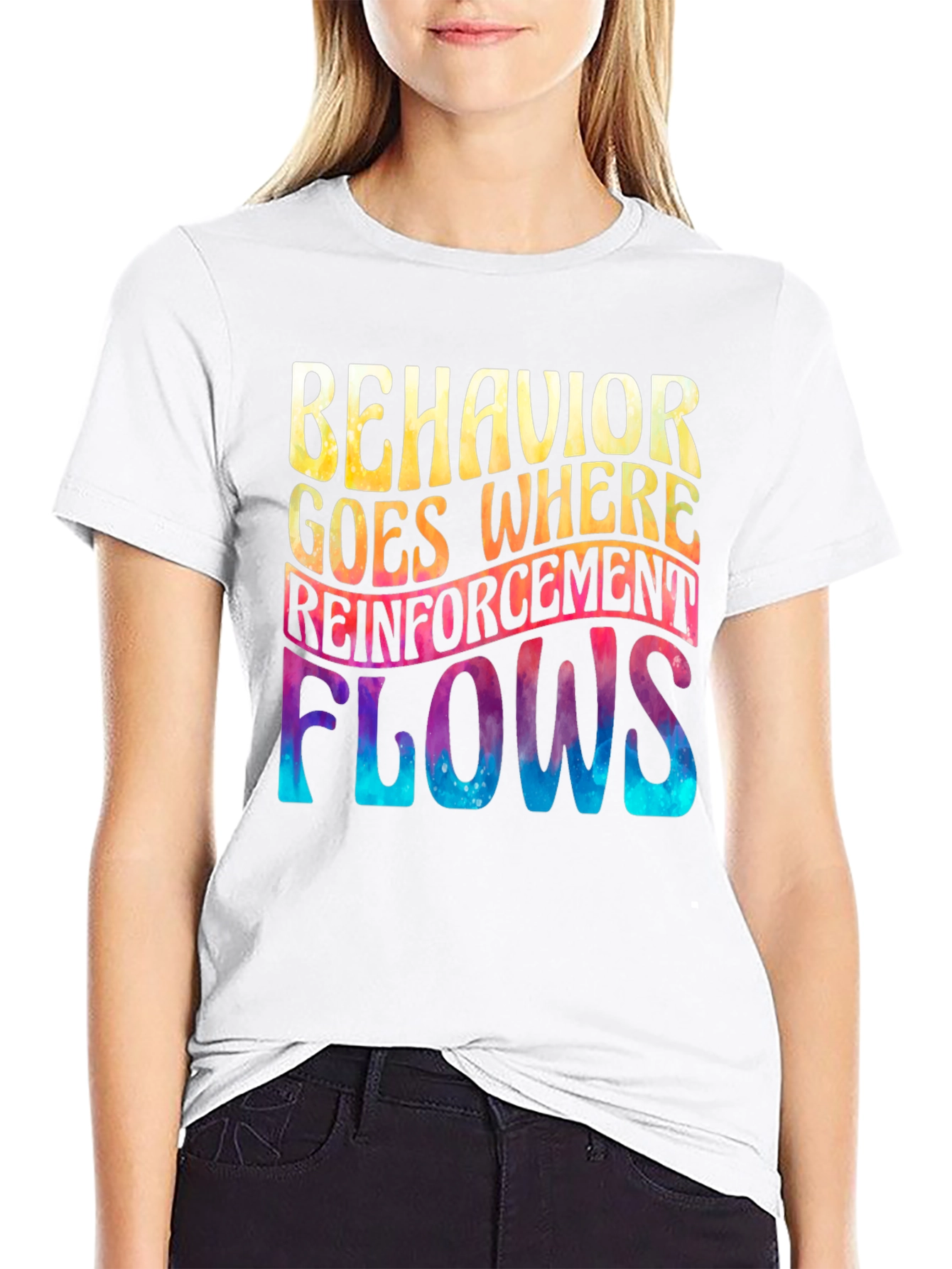 Behavior Reinforcement Flows Graphic Tee