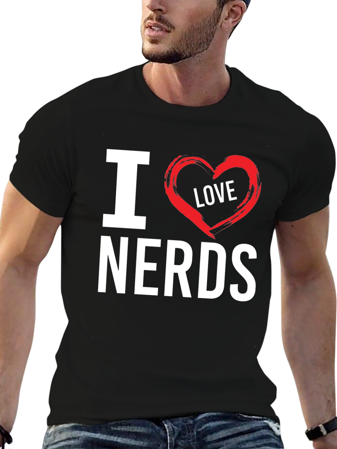 I Love Nerds T-Shirt - Geek Chic Tee