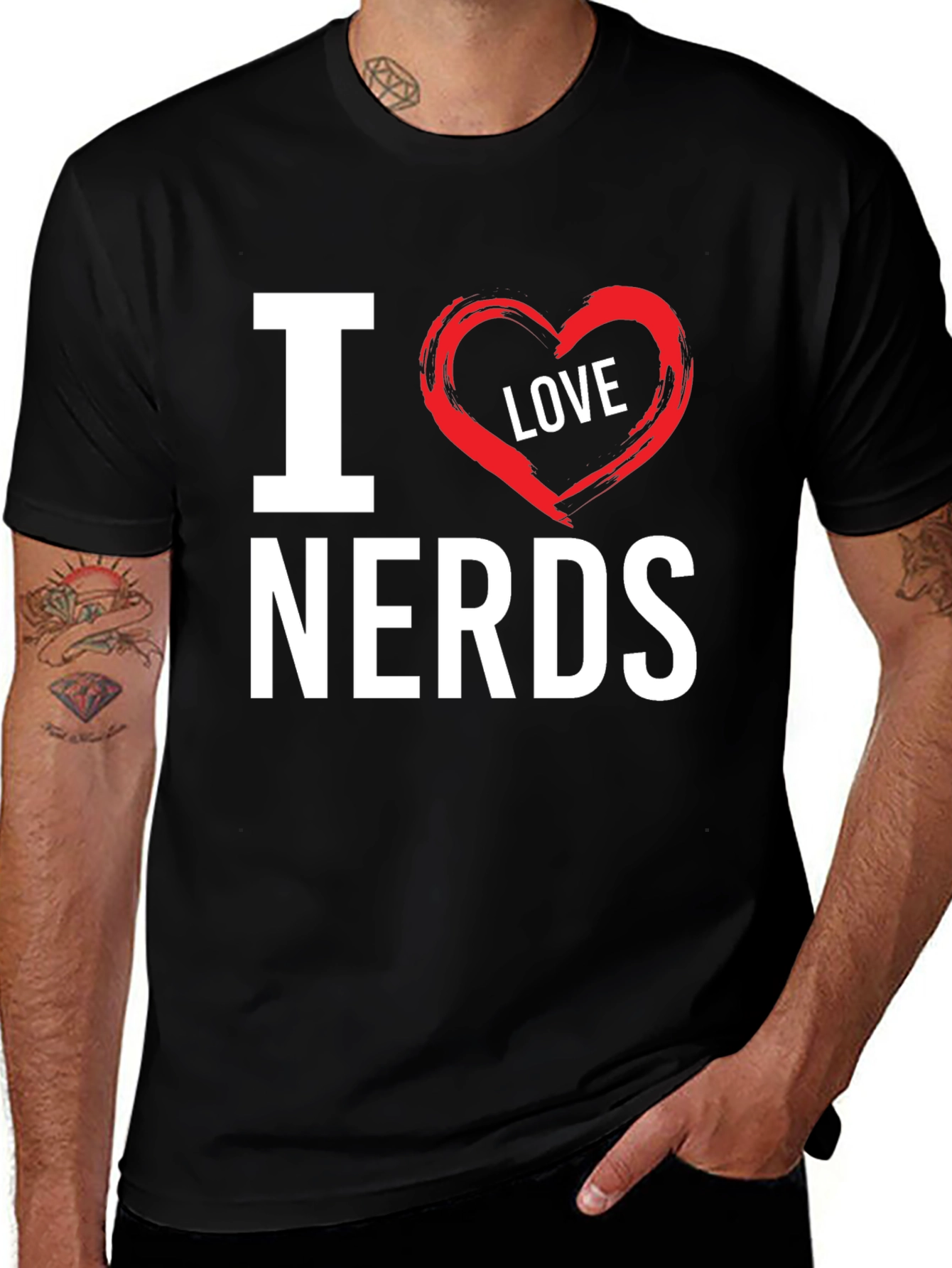 I Love Nerds T-Shirt - Geek Chic Tee
