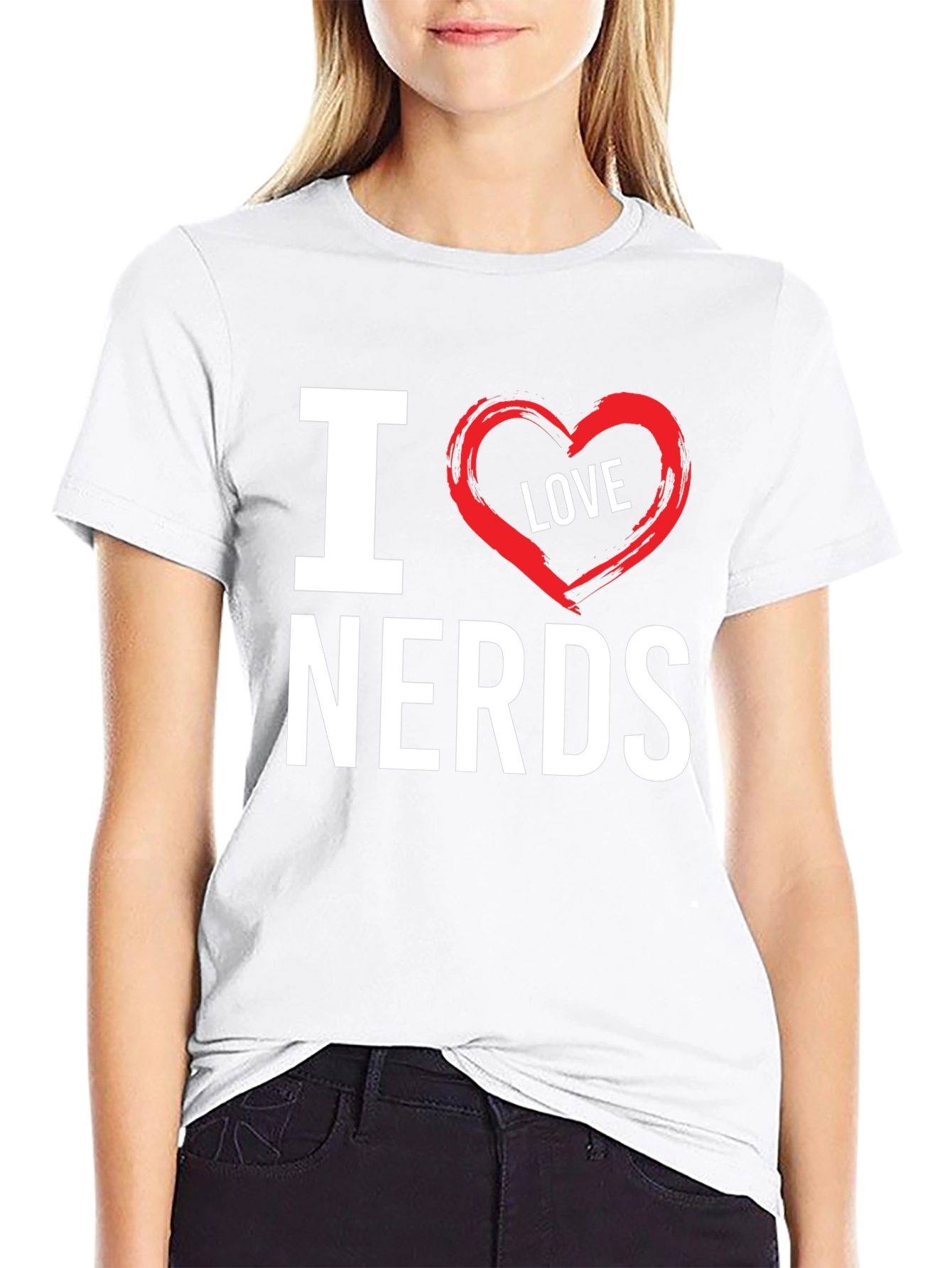 I Love Nerds T-Shirt - Geek Chic Tee