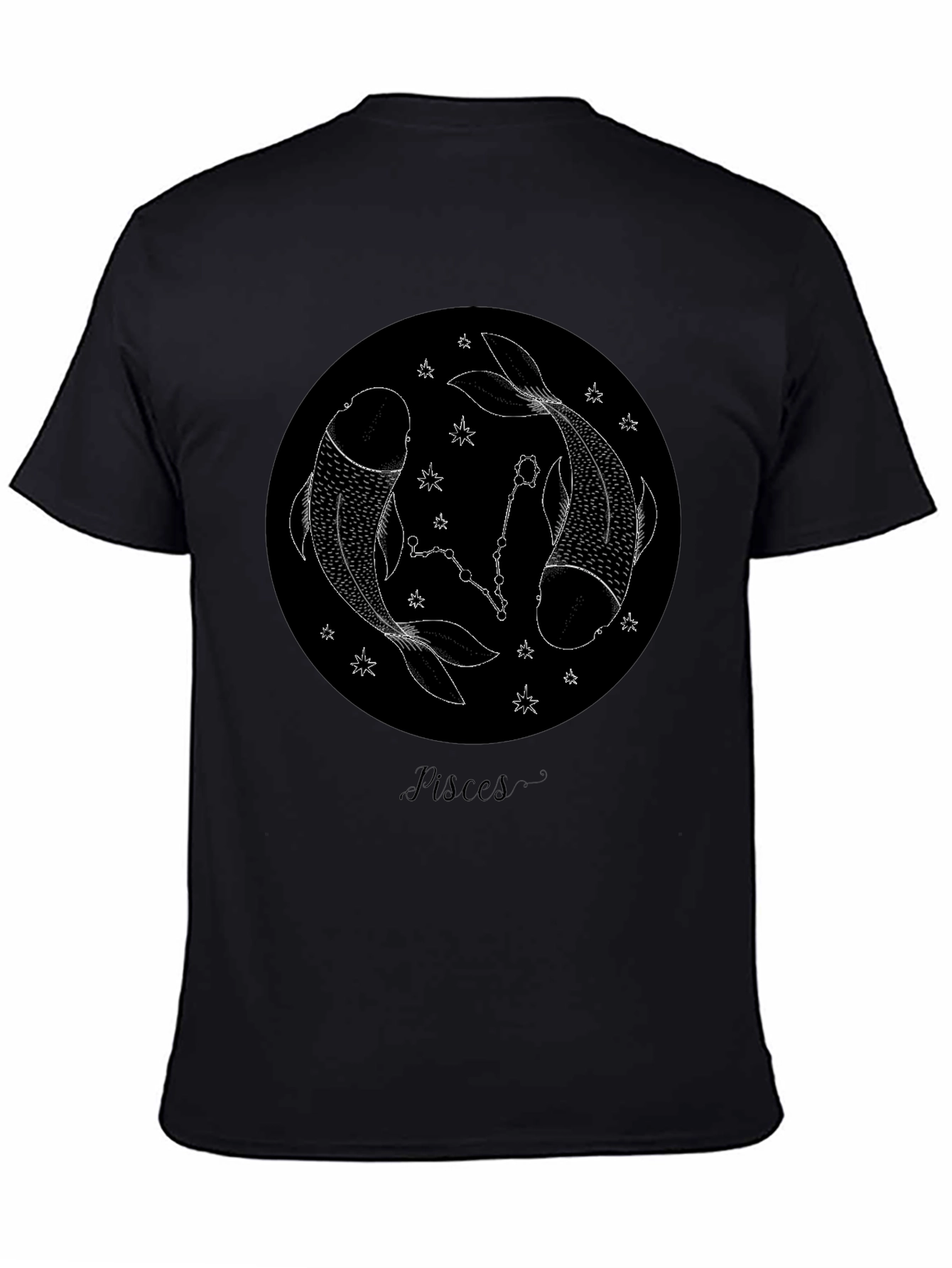 Pisces Zodiac T-Shirt - Stylish Astrological Design