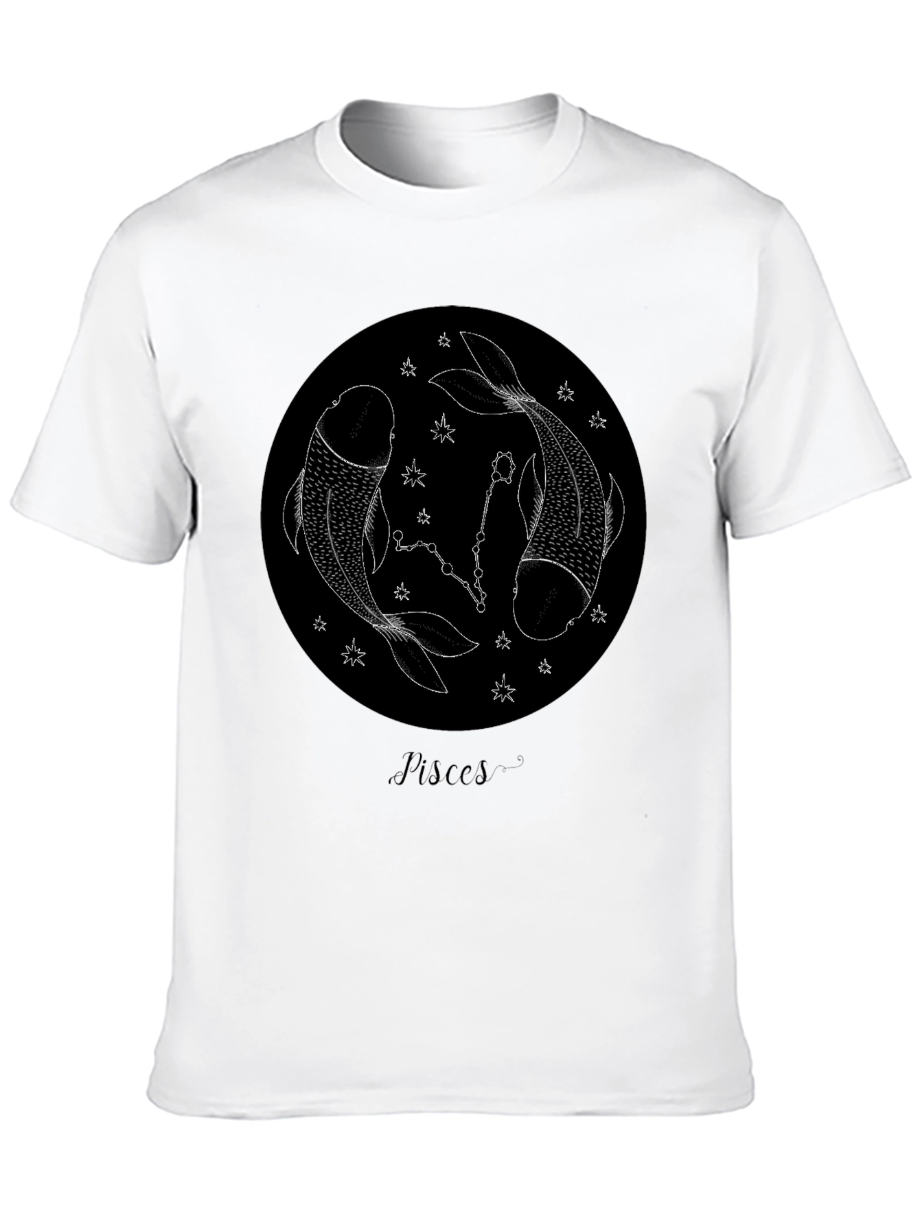 Pisces Zodiac T-Shirt - Stylish Astrological Design
