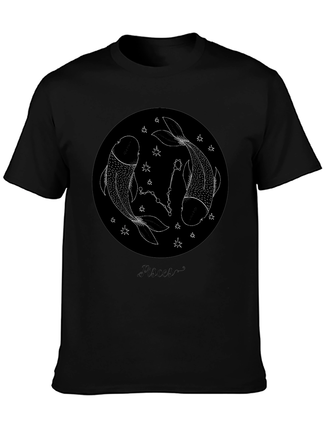 Pisces Zodiac T-Shirt - Stylish Astrological Design
