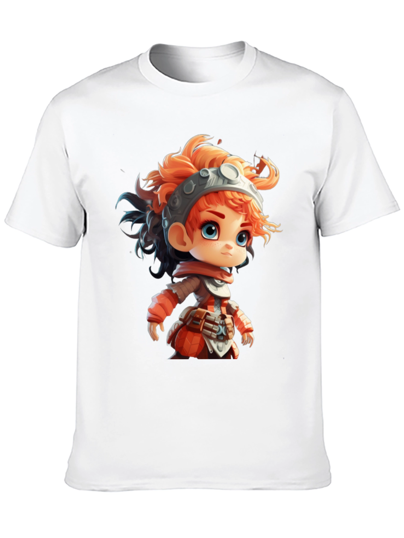 Cartoon Character Graphic Print T-Shirt