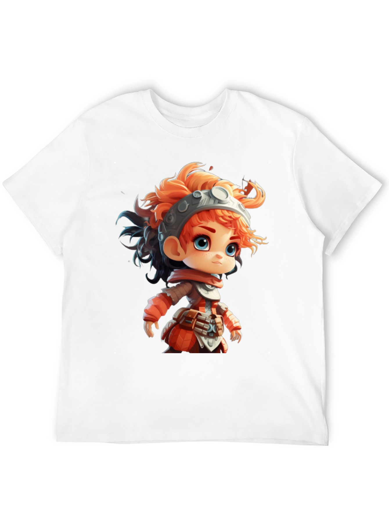 Cartoon Character Graphic Print T-Shirt