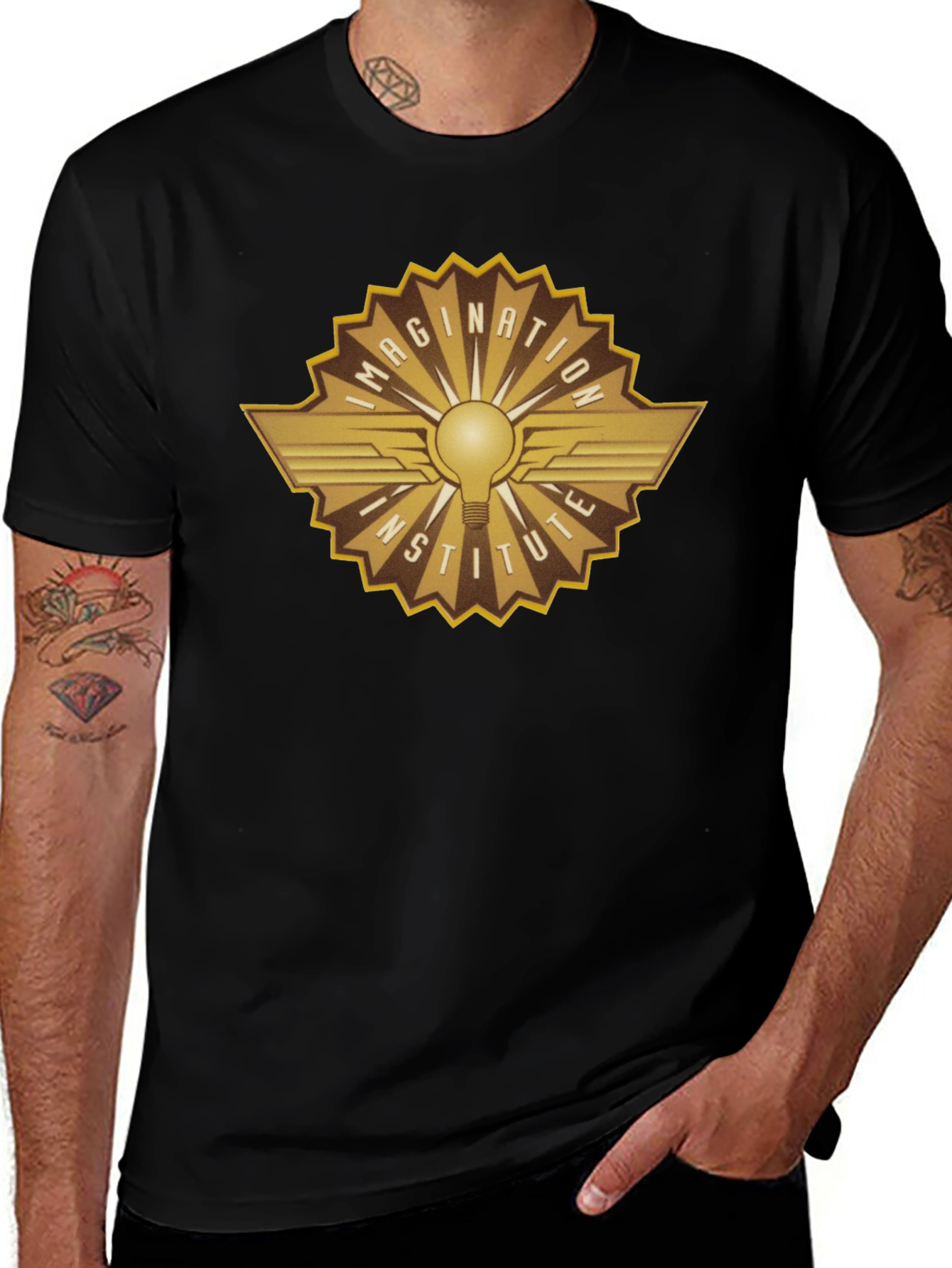 Imagination Institute Black T-Shirt
