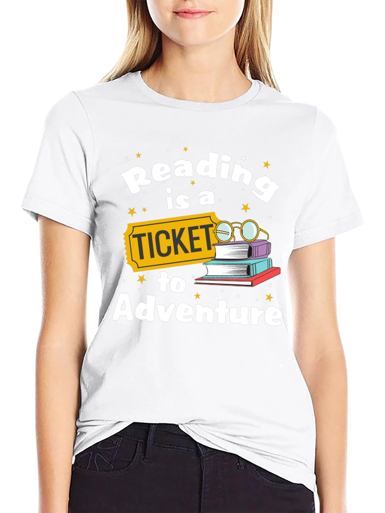 Reading is a Ticket to Adventure T-Shirt