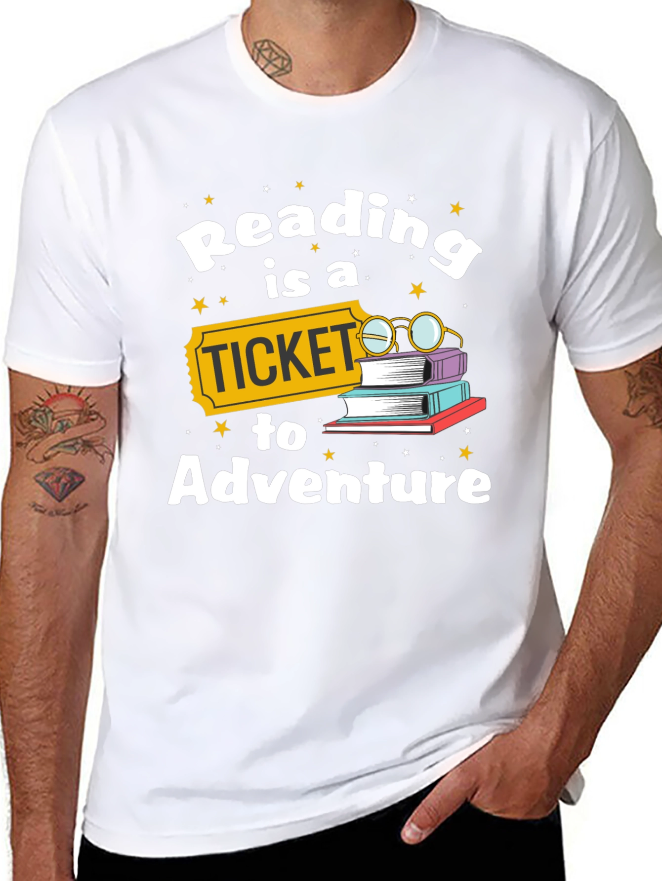 Reading is a Ticket to Adventure T-Shirt