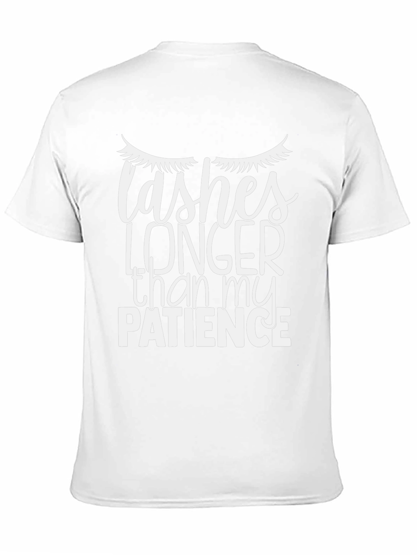 Lashes Longer Than My Patience Tee
