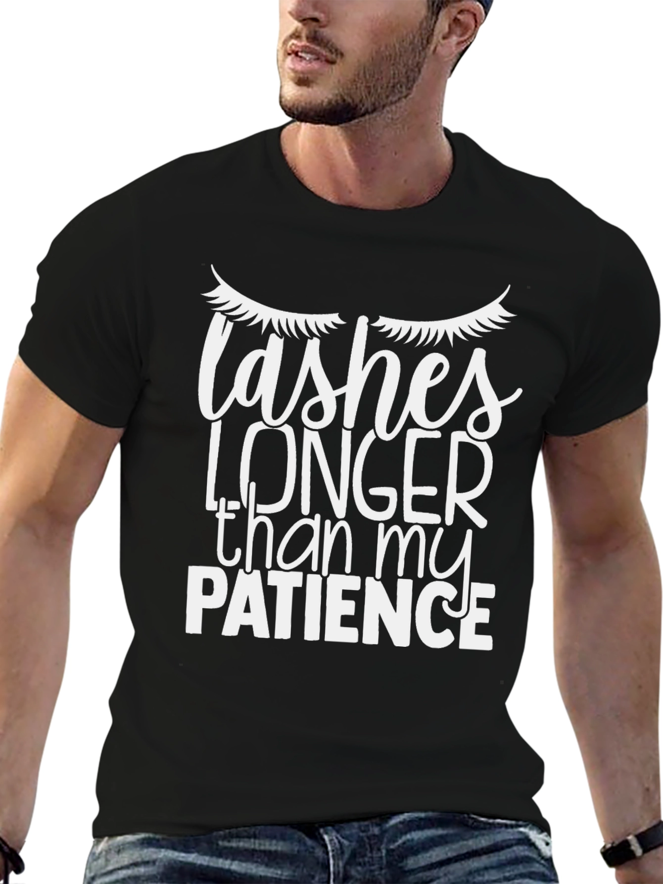 Lashes Longer Than My Patience Tee