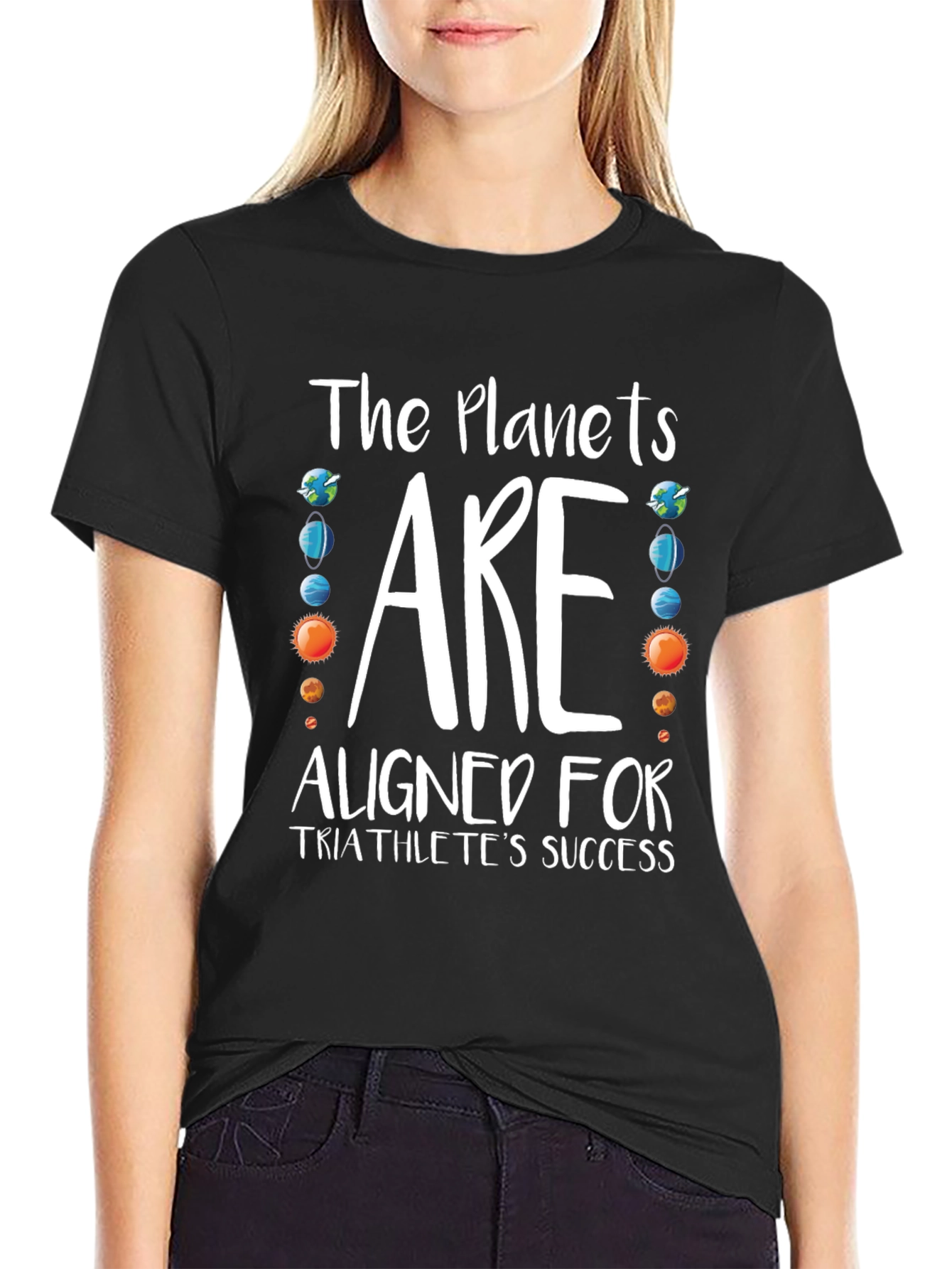 Planets Aligned Triathlete Success T-Shirt