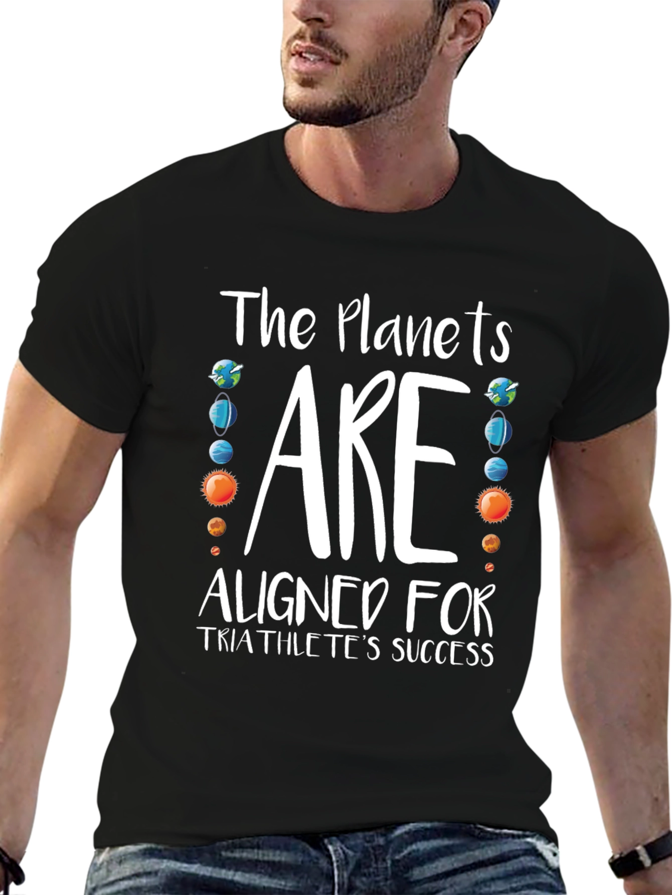Planets Aligned Triathlete Success T-Shirt