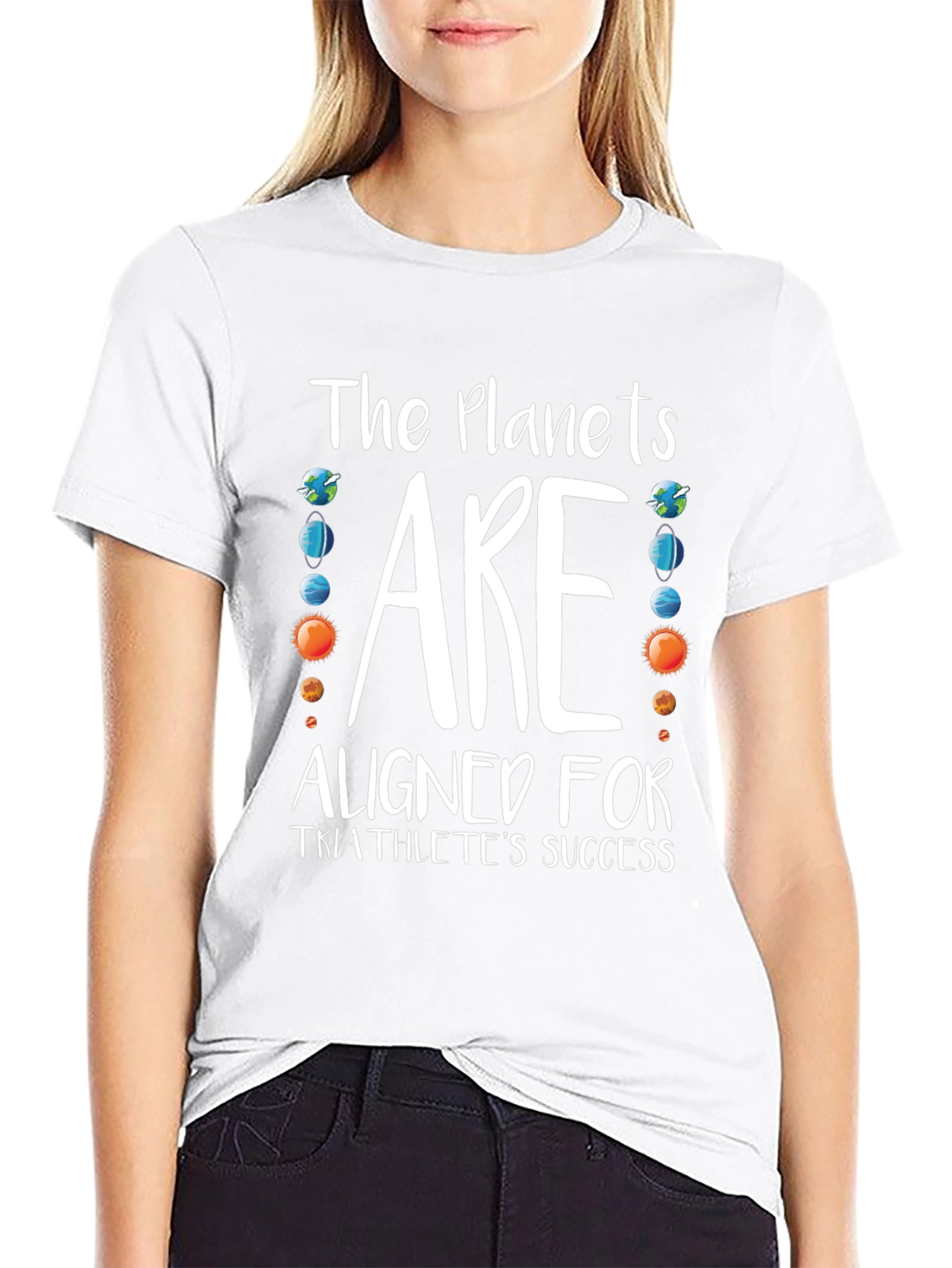 Planets Aligned Triathlete Success T-Shirt
