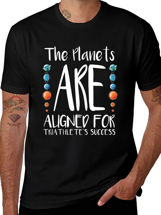 Planets Aligned Triathlete Success T-Shirt