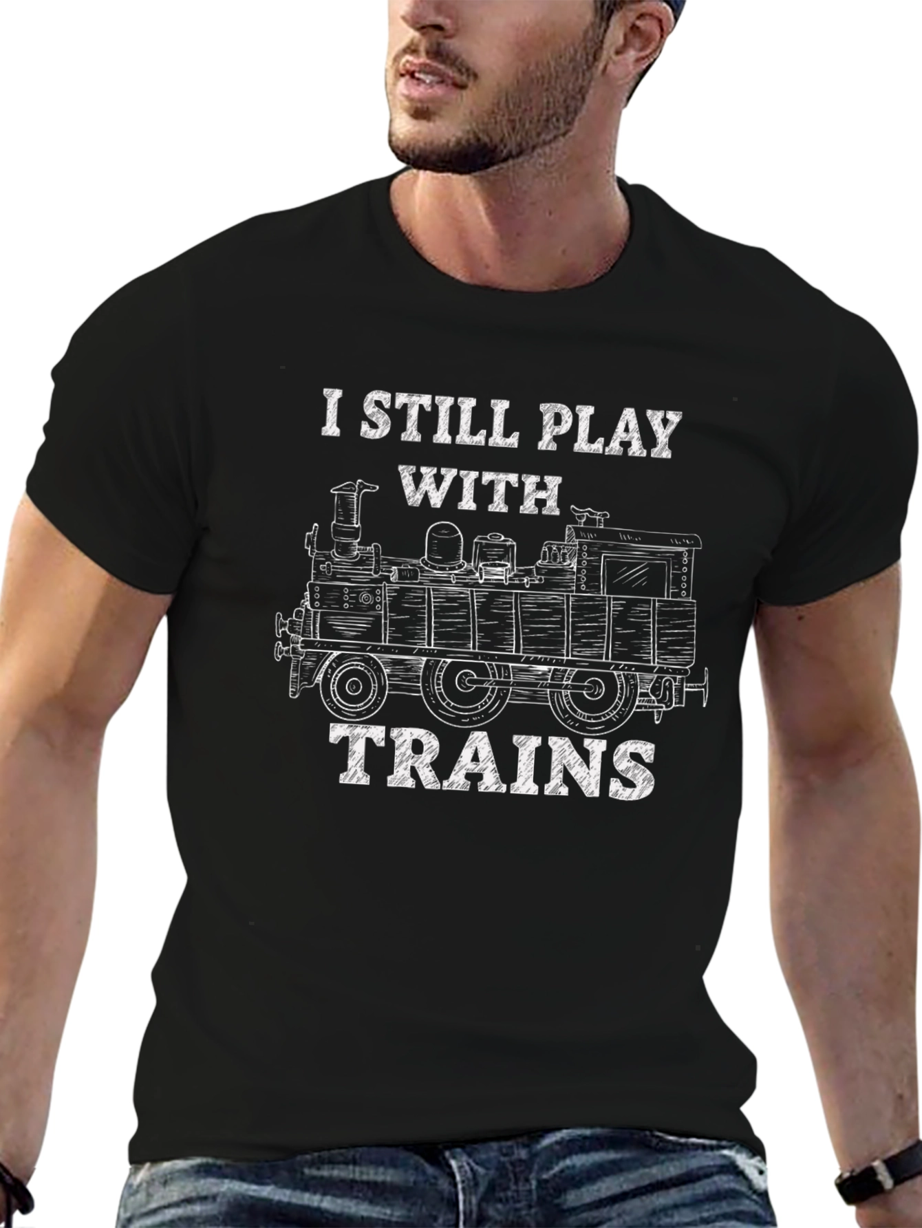 I Still Play with Trains T-Shirt