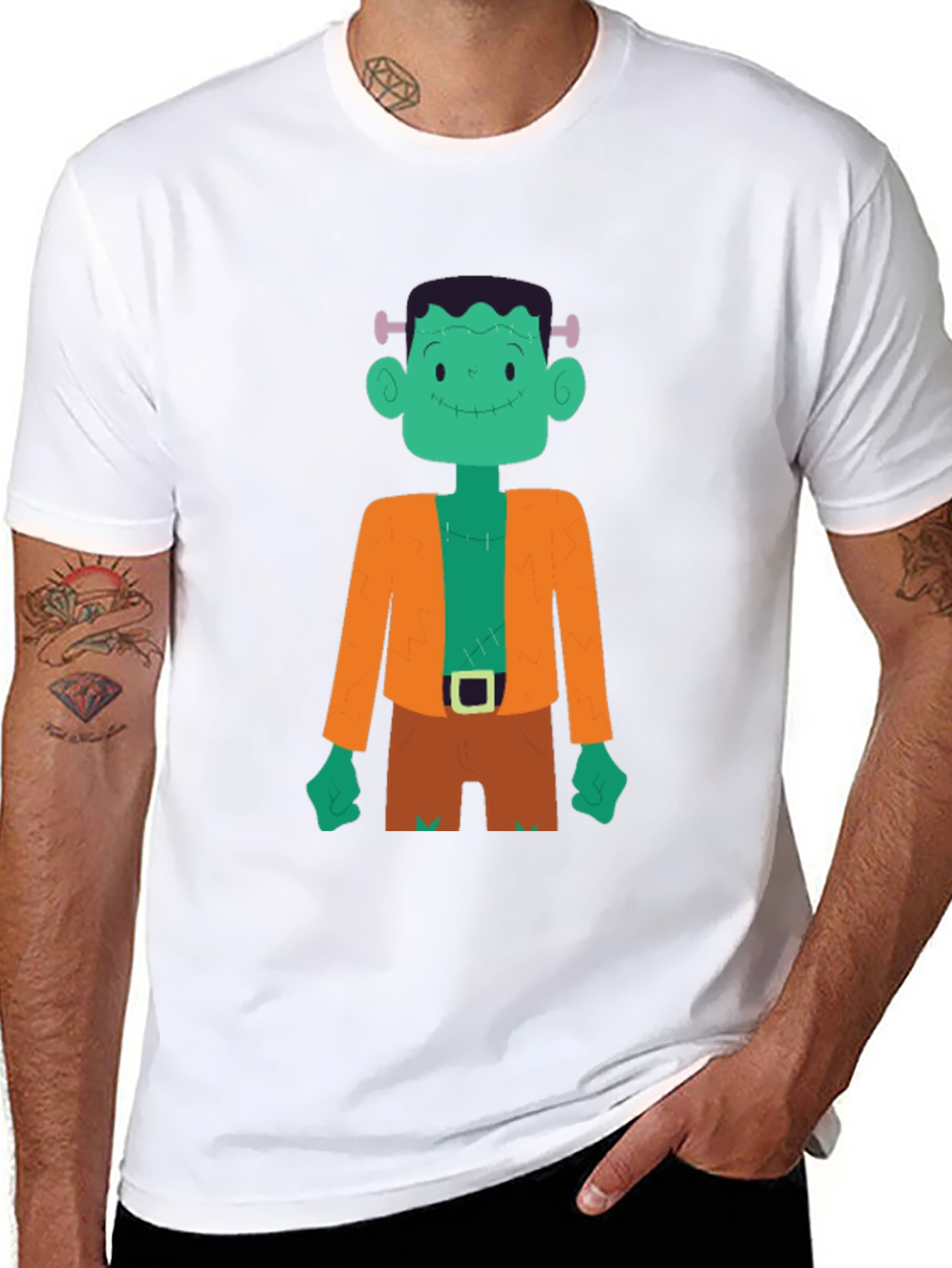 Monster Graphic Tee - Halloween Style