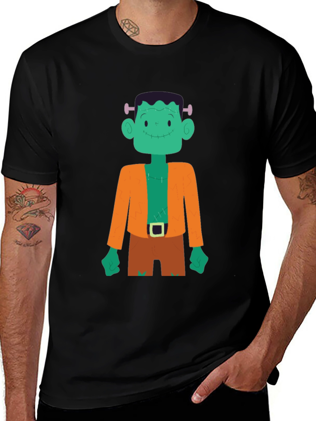 Monster Graphic Tee - Halloween Style