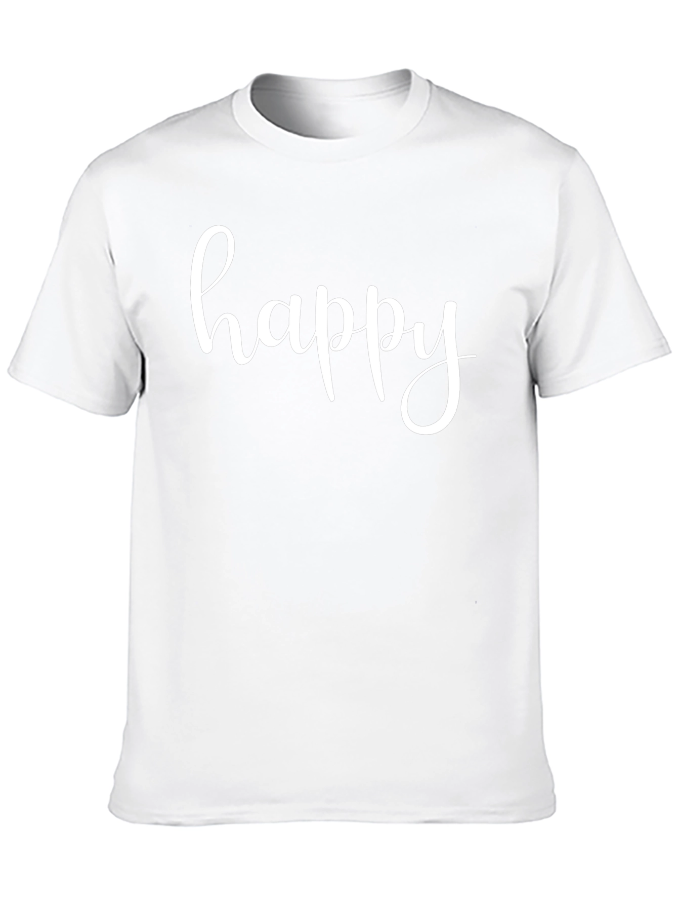 Happy Graphic Tee - Stylish & Comfortable