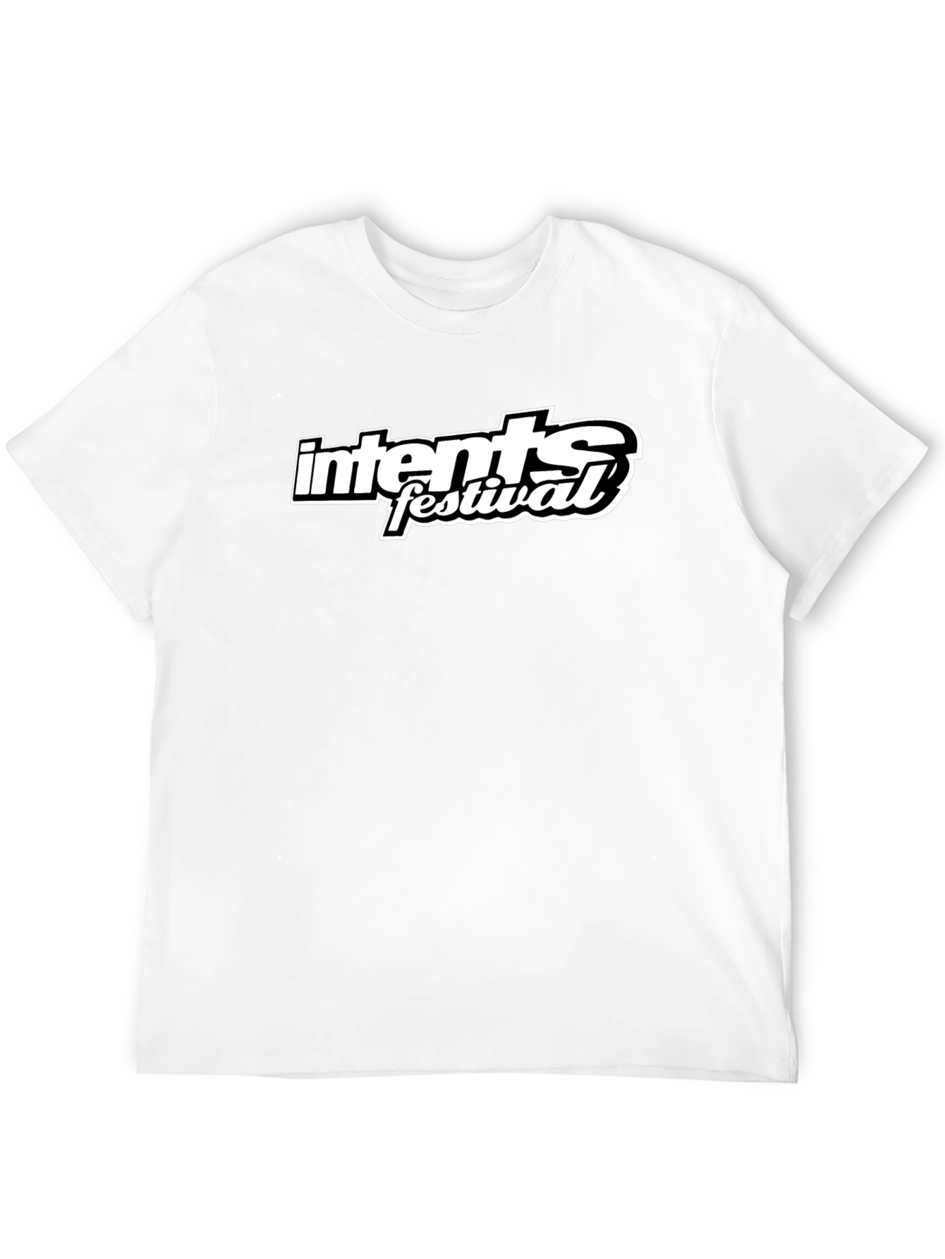 Intent Festival Black T-Shirt Graphic Tee