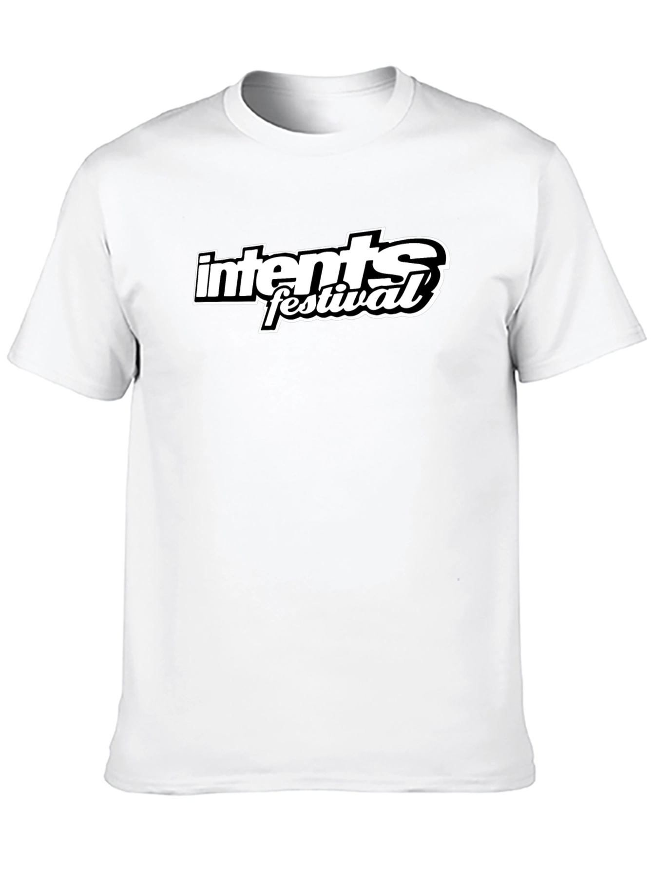 Intent Festival Black T-Shirt Graphic Tee
