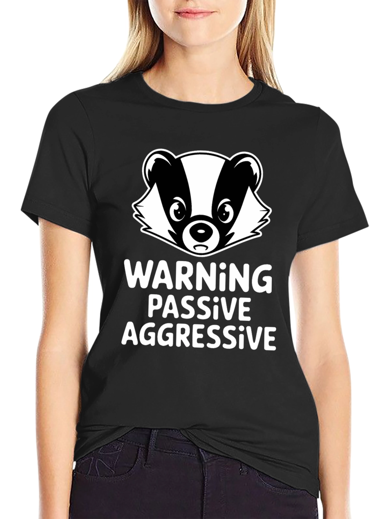 Passive Aggressive Badger T-Shirt